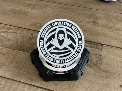 Helldivers 2 Oshaune Veteran coaster