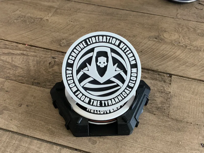 Helldivers 2 Oshaune Veteran coaster