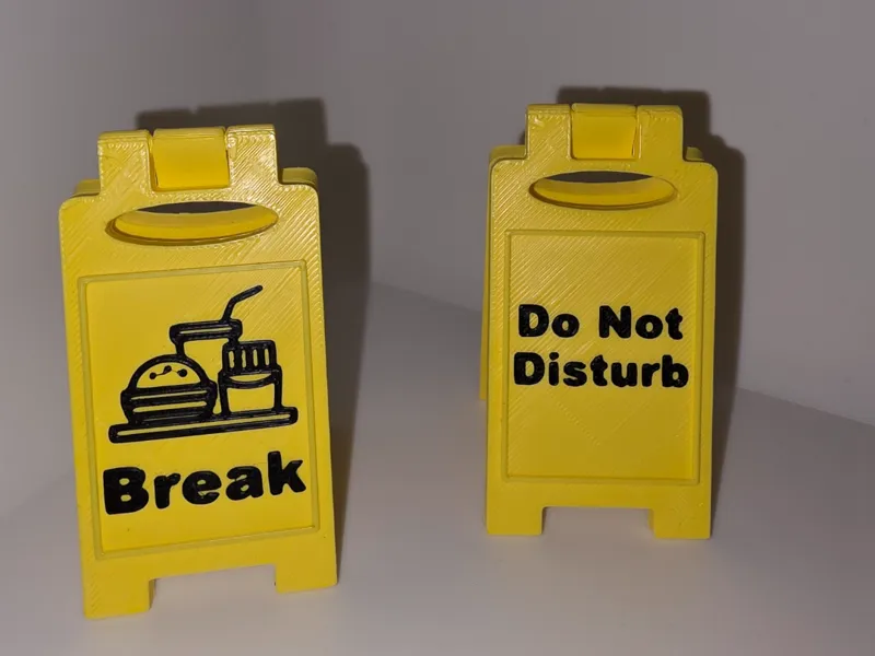Office Desk Signs