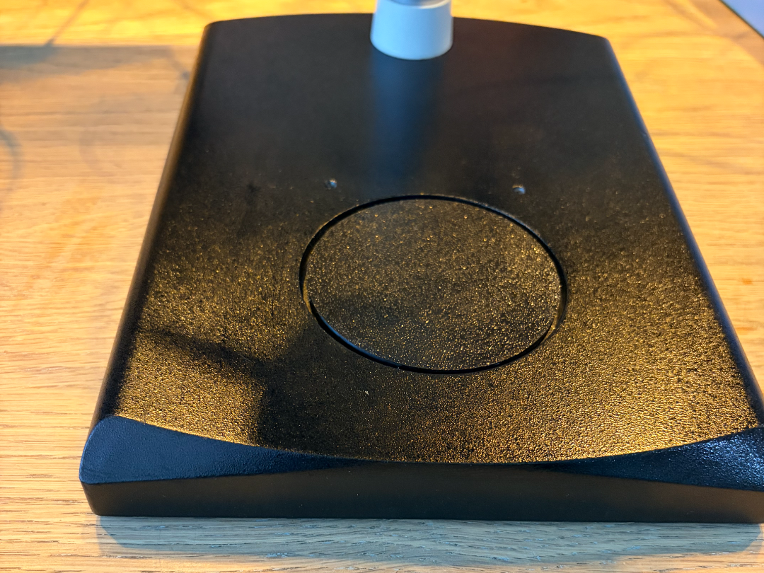 Microscope base plate 75mm