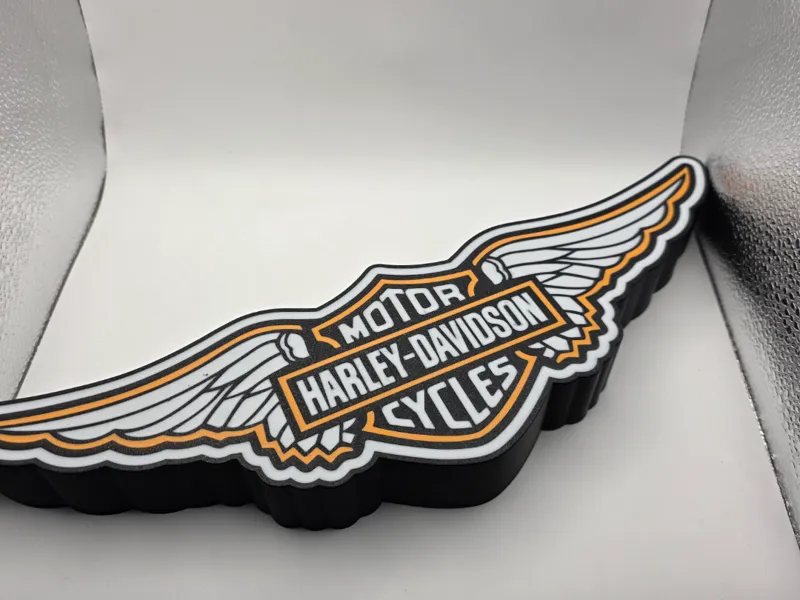 Harley davidson light box
