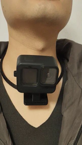 挂脖gopro支架