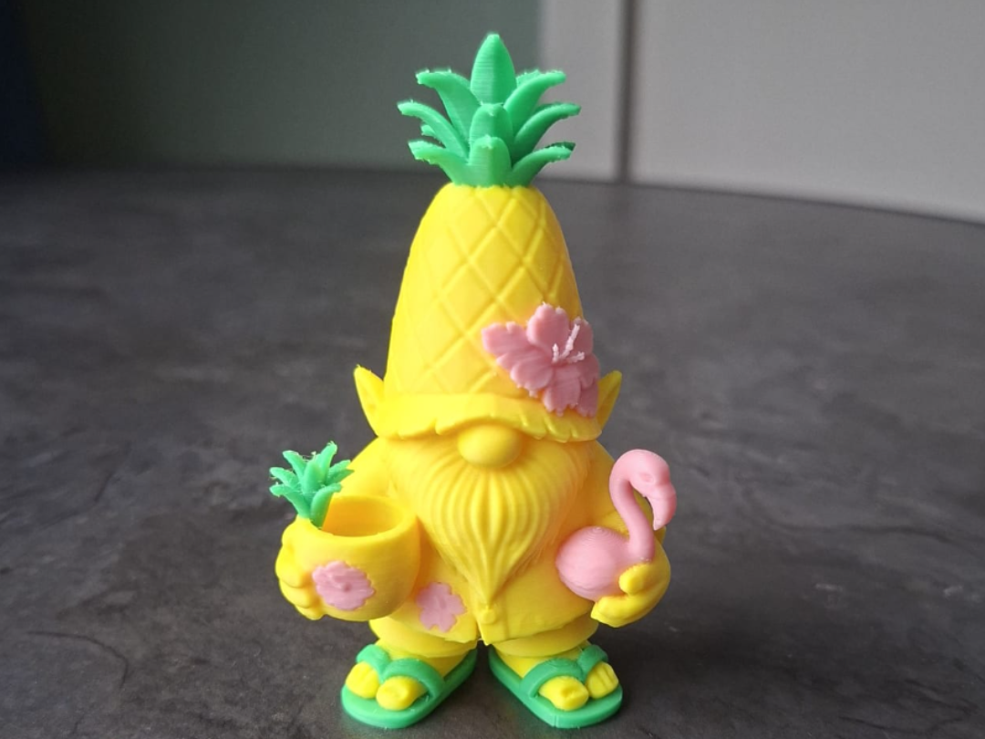 Tropical Pineapple Gnome – Summer Beach Decor