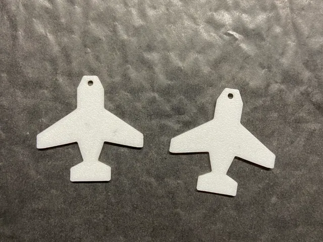 aeroplane earrings