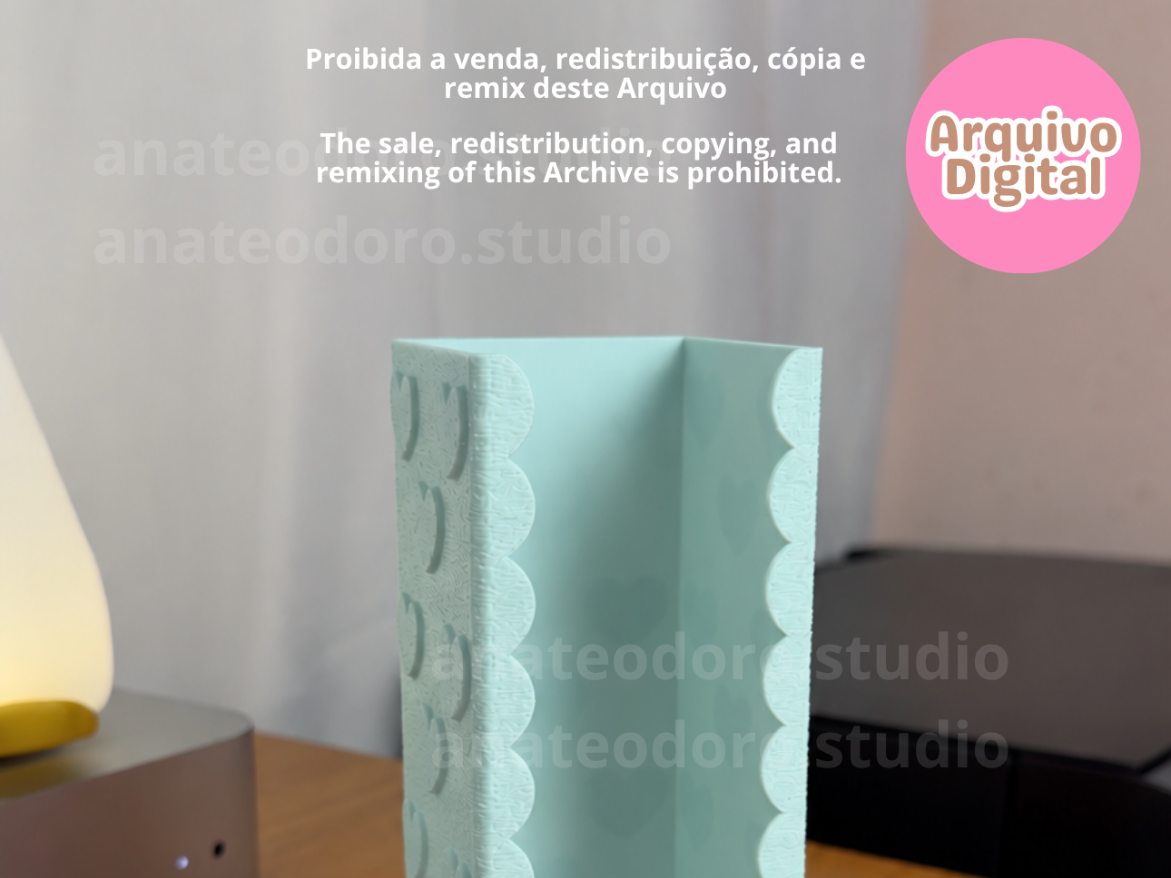 Porta Insumos Botton Quadrado 5cm - 1