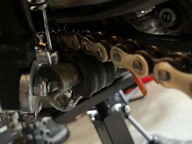 TPU dirt bike chain roller 