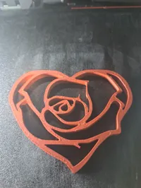 Cœur-rose de Saint-Valentin — photo 3
