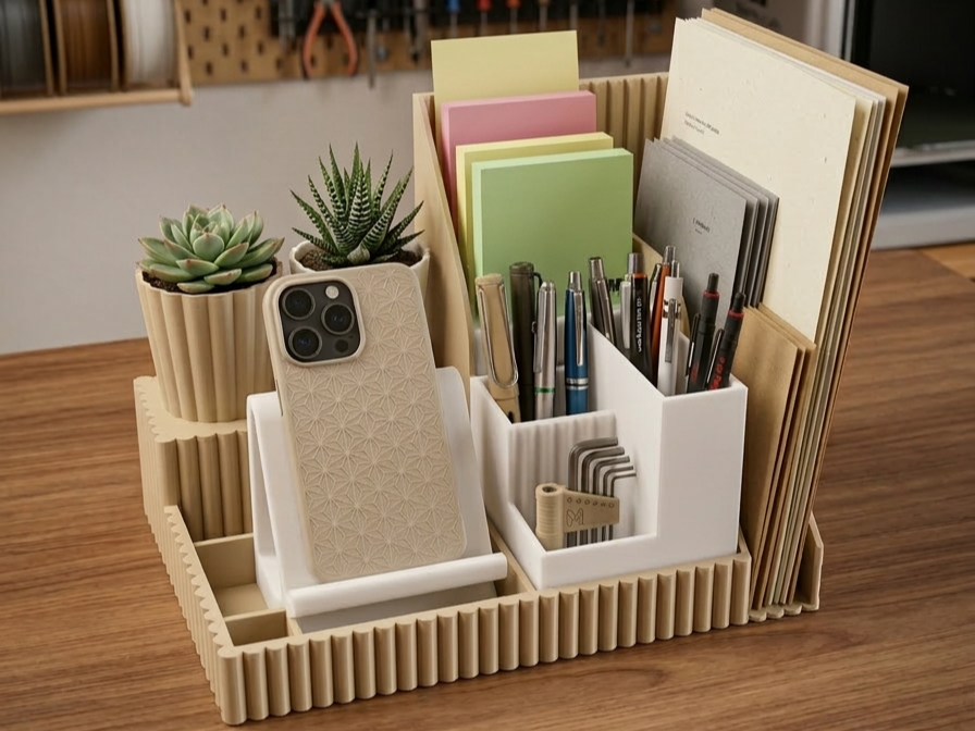 Multifunction Desk Organizer for Office Setup
