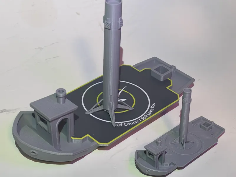 3D SpaceXy Benchy - Of Course I Still Love You
