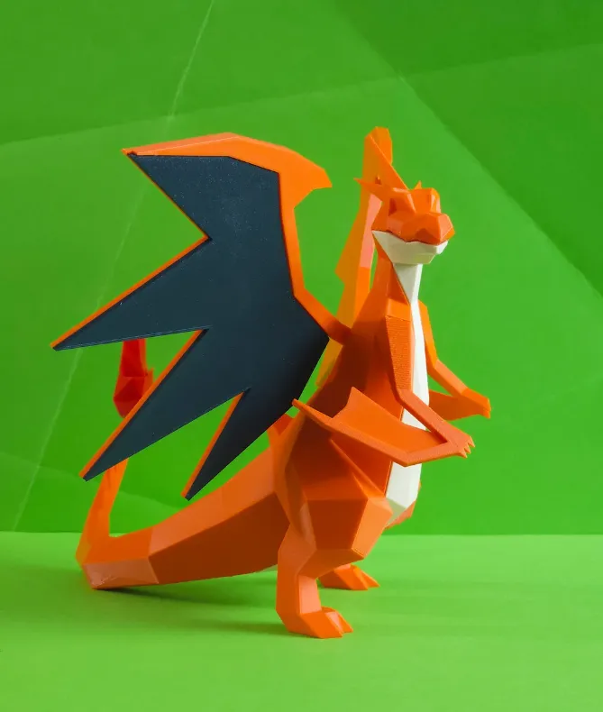 Low poly Charizard by titimitkovMakerWorld: Download Free 3D Models