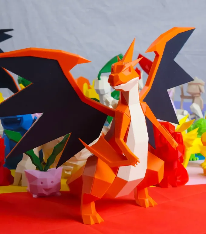 Low poly Charizard by titimitkovMakerWorld: Download Free 3D Models