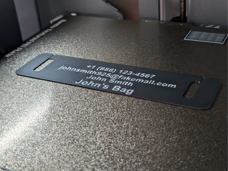 eBags Luggage Tag