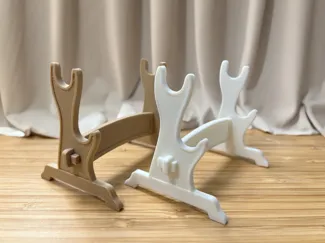Katana Pen Stand with Wedged mortise & tenon joint