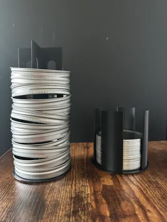 Wide Mouth Mason Jar lid Holder