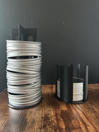 Wide Mouth Mason Jar lid Holder