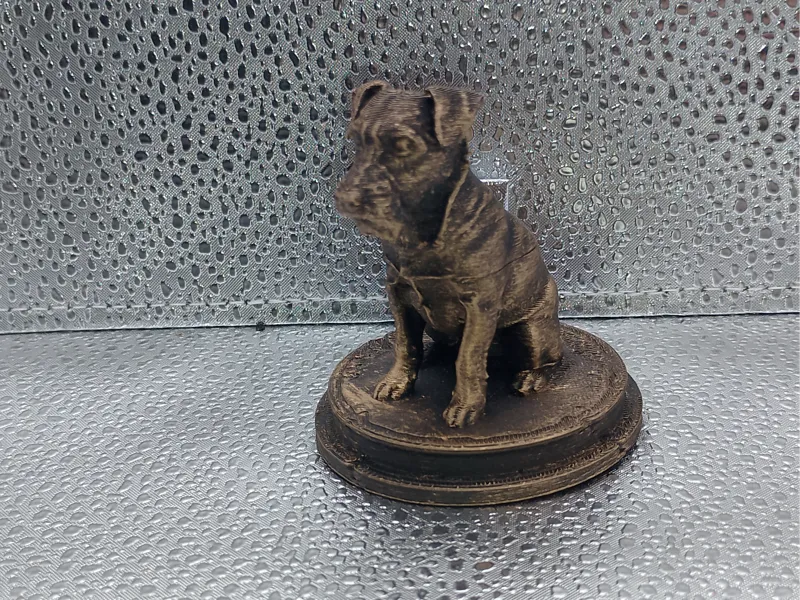 Parson Russell Terrier Dog Bust – 7cm Miniature