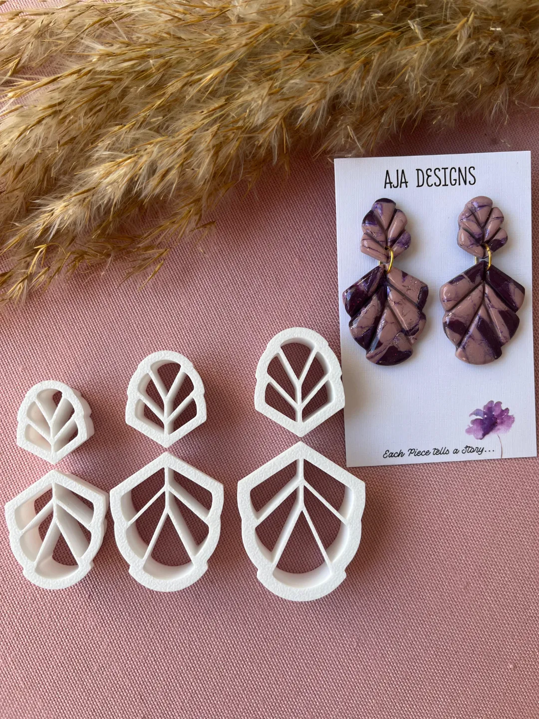 Polymer Clay Earring Mold 4 view 2