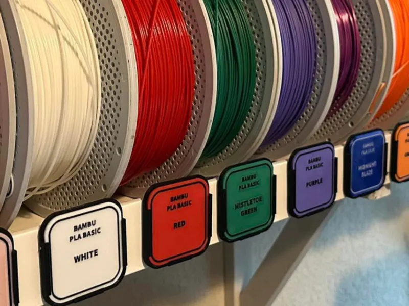 Swappable Spool Tag Holder