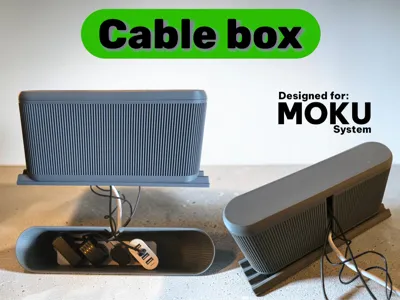 Cable box! - For Moku system, Japandi style