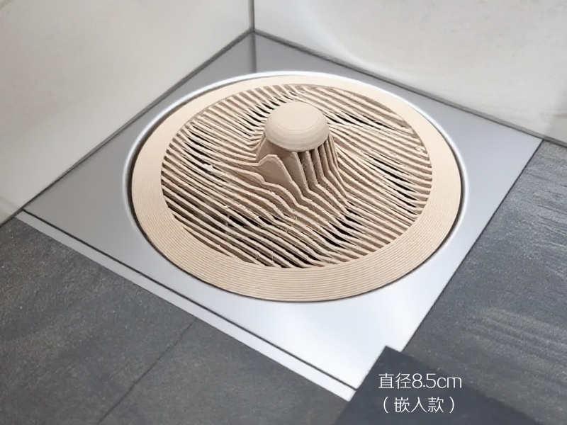 Miniatura 2 do modelo 3D 防赌塞大流量地漏 （无支撑）