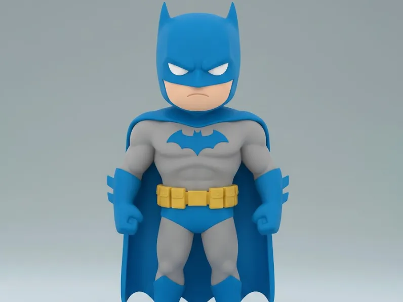 Figura de Batman Chibi Multicolor