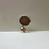 Refrigerator magnet version (four 4x2 holes)