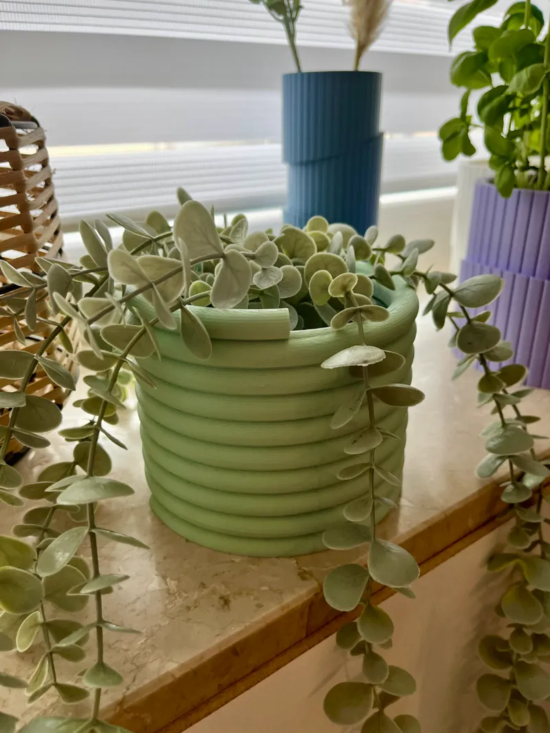 flower pot "Hendrik" fits IKEA 9cm