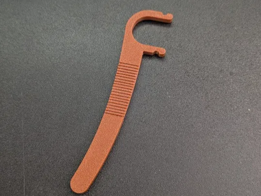 90 degree reusable flosser