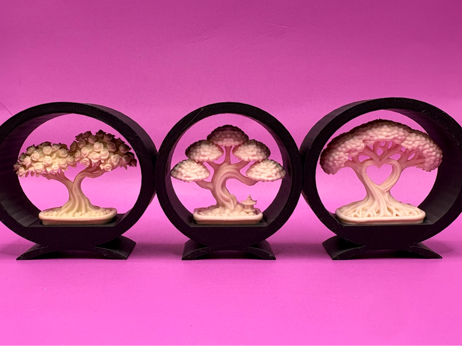 Miniatura 2 do modelo 3D Mini Bonsai Inspired Trees