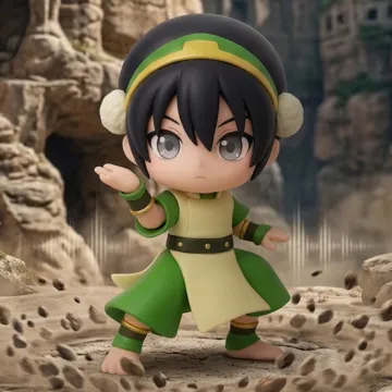 Accesorio para impresora 3D: Chibi Toph Beifong - Multi-Part Color (No AMS) — vista de referencia 5