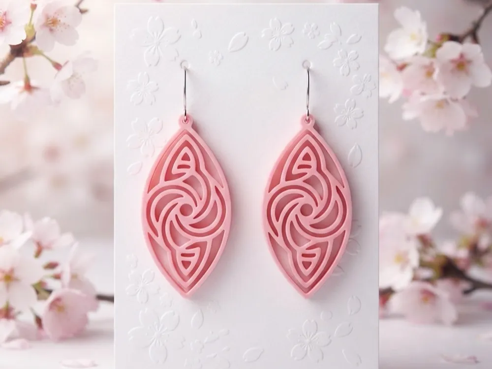 Pendientes: Boucles oreilles 617. Referencia del modelo original.