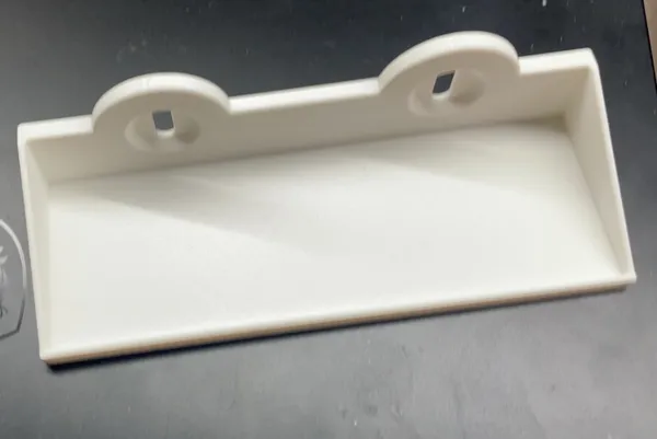 Présentoir renforcé pour panneau perforé IKEA