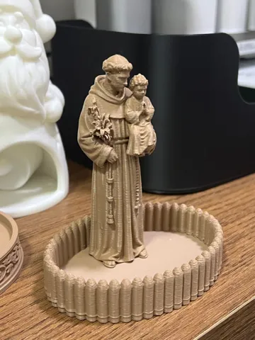 Soporte: Porta terço Santo Antonio — vista de referencia 3