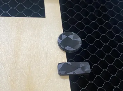 Honeycomb Laser Pin Holder