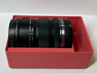 Olympus 12-50mm Lens Gridfinity Holder