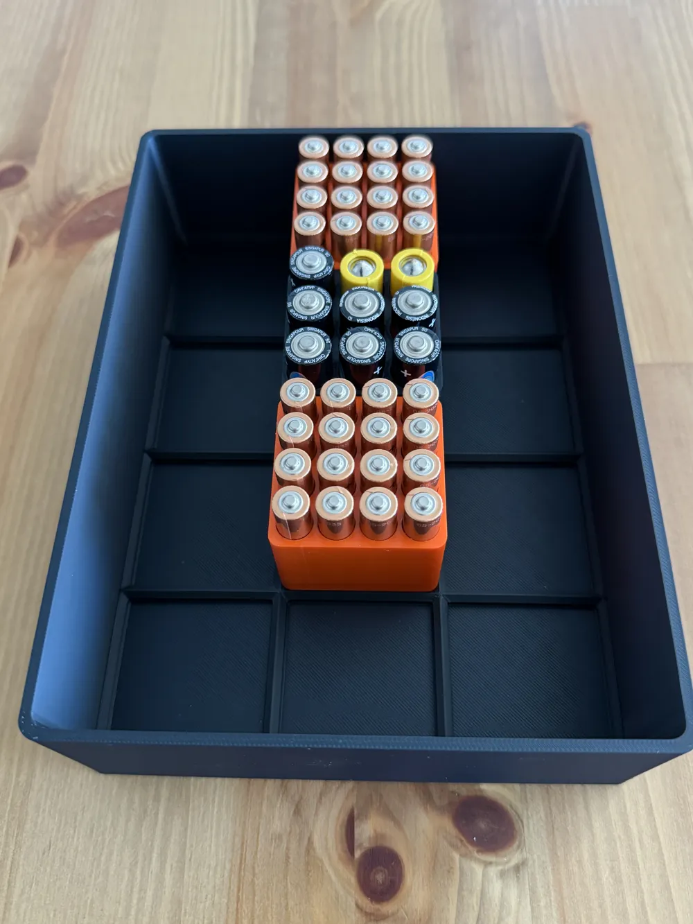 Battery Storage box (Modular) - Free 3D Print Model - MakerWorld