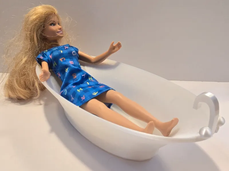 Doll Bathtub 1/6 Playscale