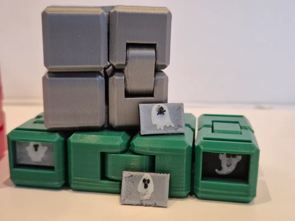 Changeable infinity cube - Free 3D Print Model - MakerWorld