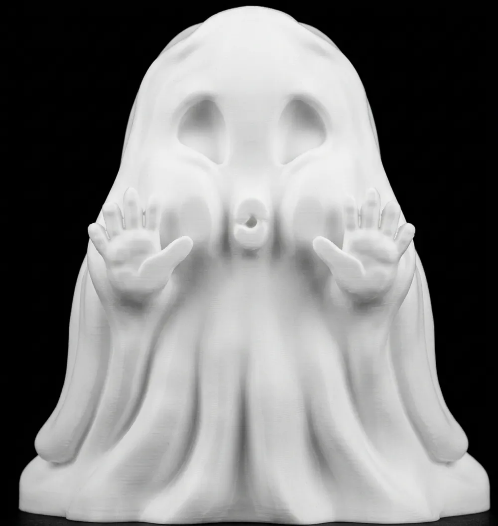 Little Ghost at the Window | Cute Halloween Decor - Free 3D Print Model ...