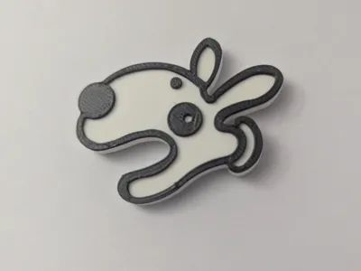 Counter Strike Pop Dog Graffiti (Keychain)