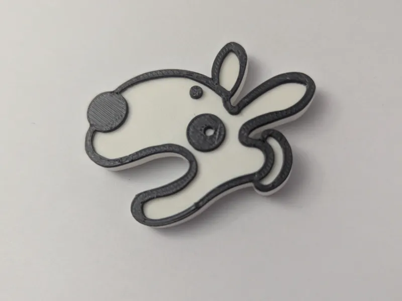Counter Strike Pop Dog Graffiti (Keychain)
