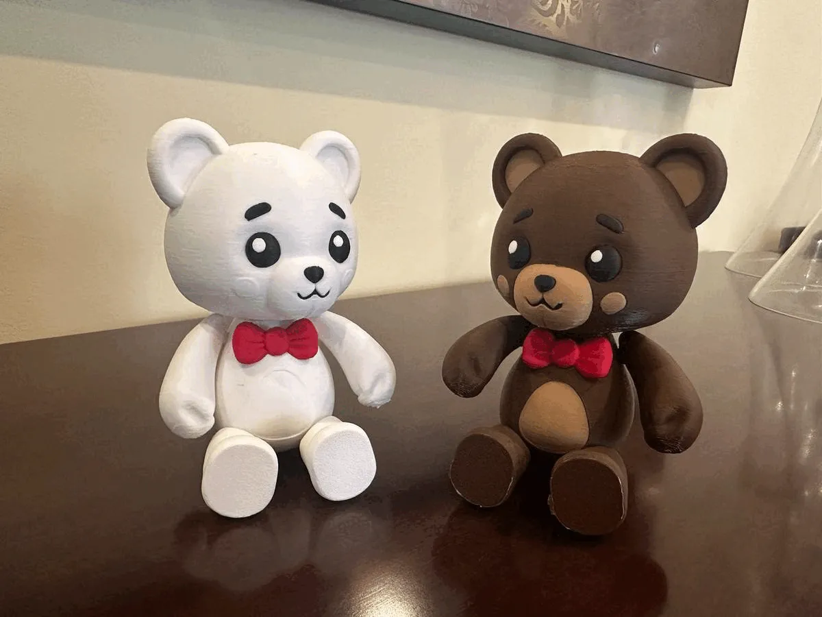 Articulated Teddy Bear (print-in-place) view 2