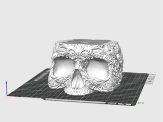 Skull Egg Holder