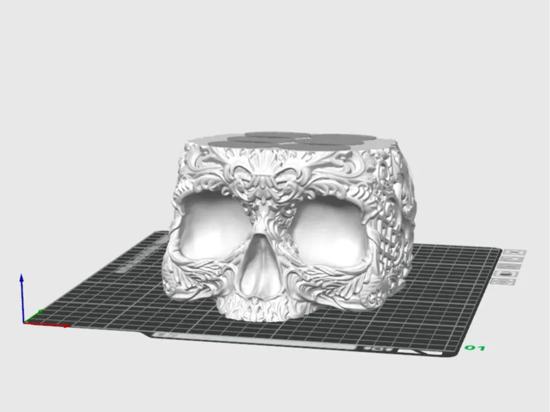 Skull Egg Holder