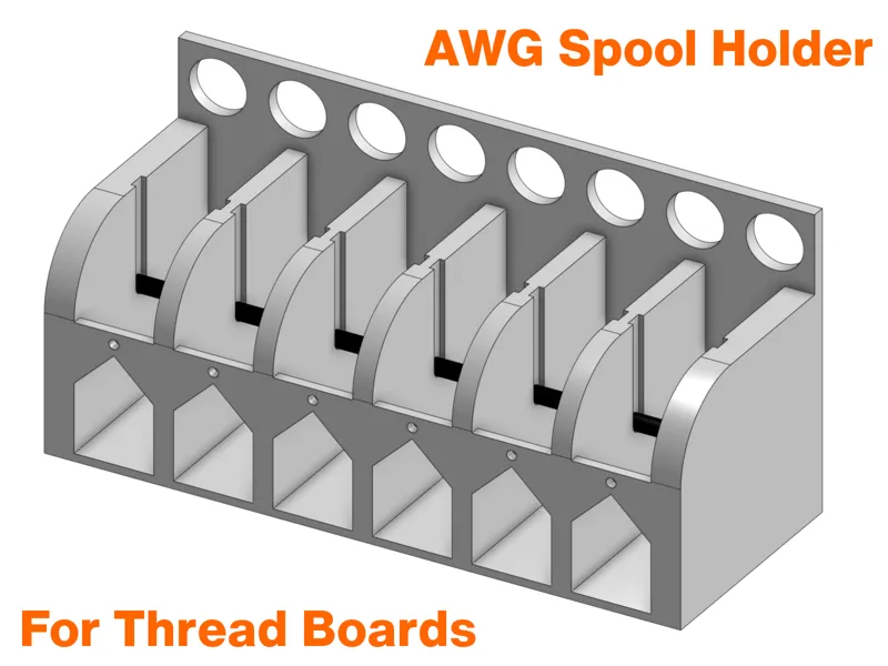 AWG Spool Holder for Threaboards