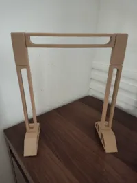 Portant à vêtements compact pour bureau — photo 3