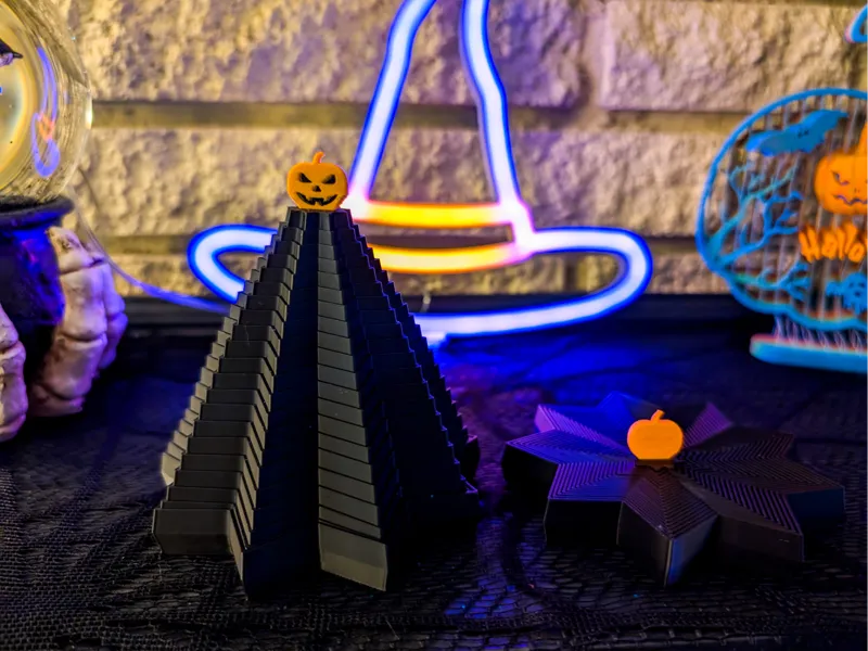 Jack-O-Lantern Halloween Tree Fidget