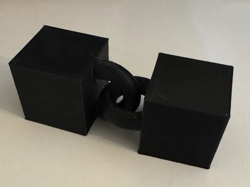 Chain Link Cube