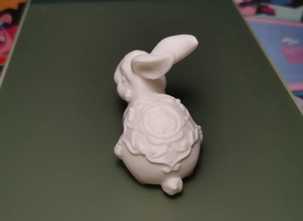 Delicate Jade Rabbit Figurine, Jade Rabbit Lamp by hild - MakerWorld