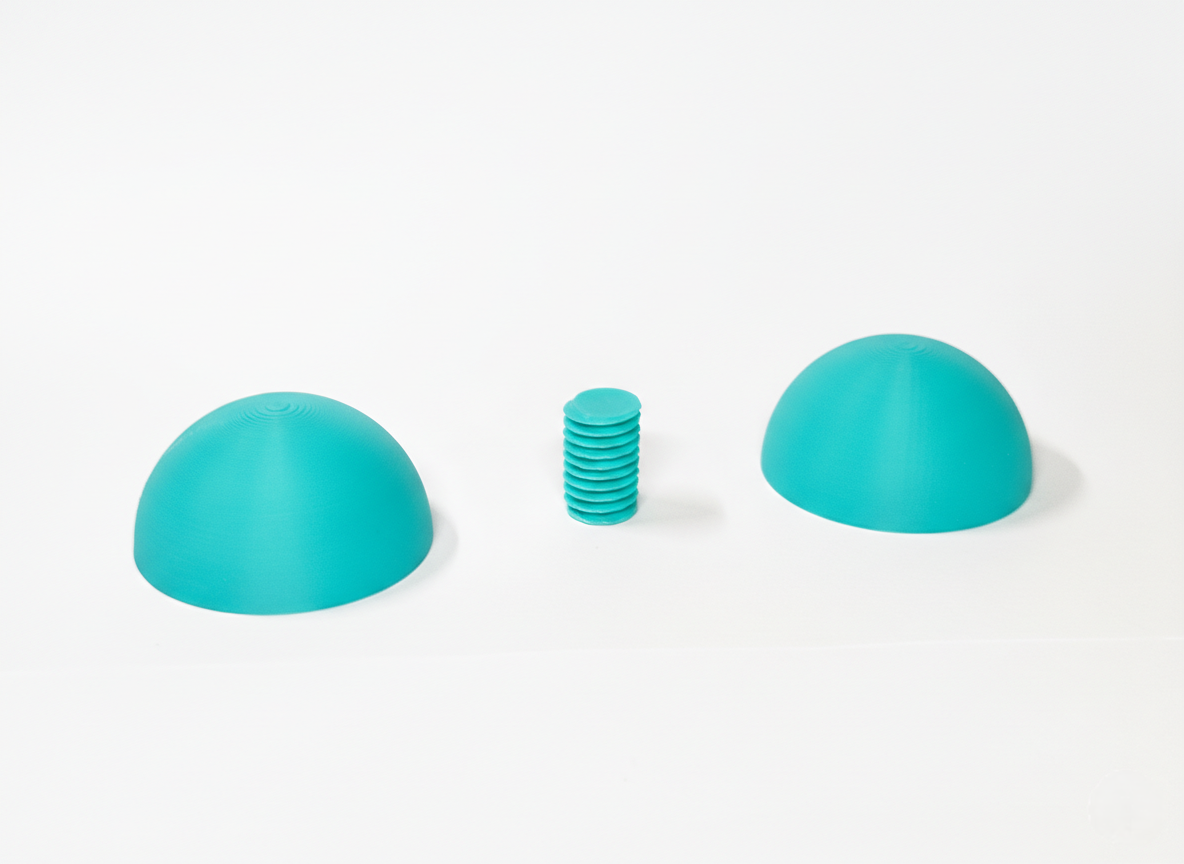 Miniatura 2 do modelo 3D Rotating Sphere Fidget Frame